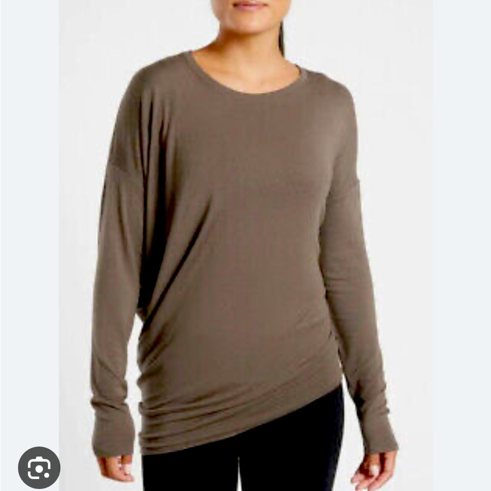 Athleta Cloudlight Restore Top in Coffee House